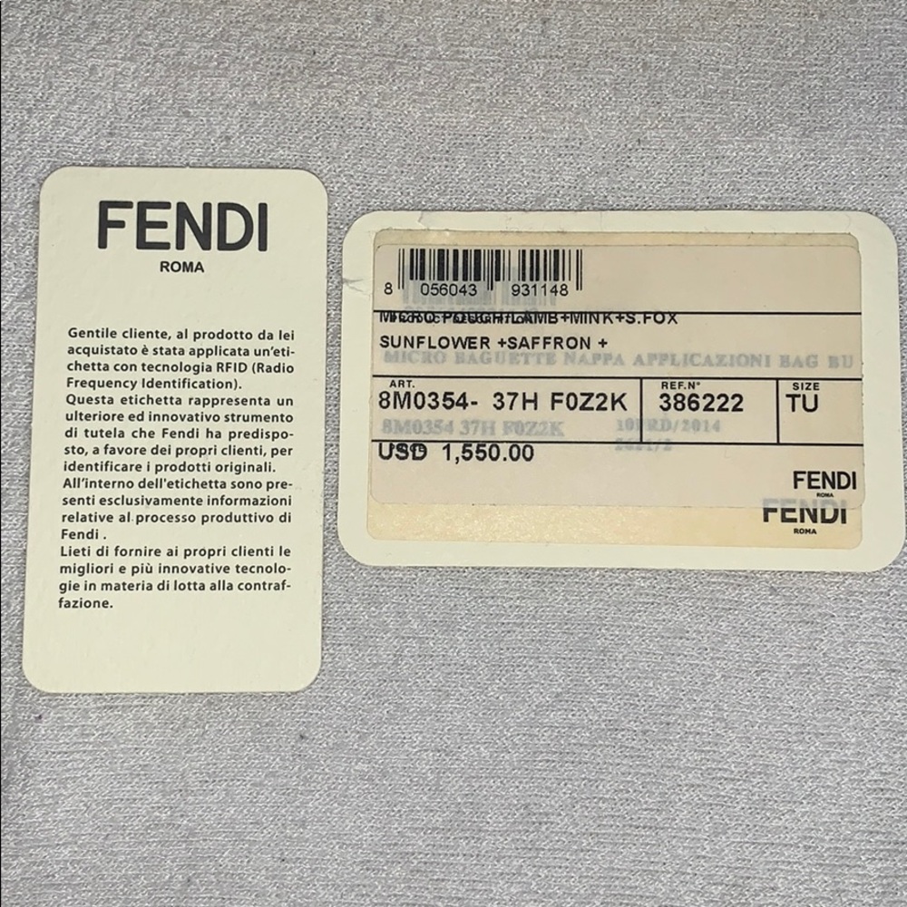Fendi Micro Pouch - Picture 3 of 8